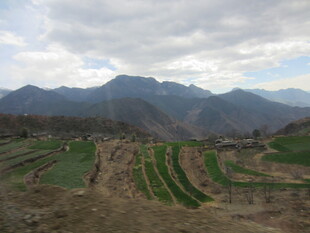 山间梯田美景