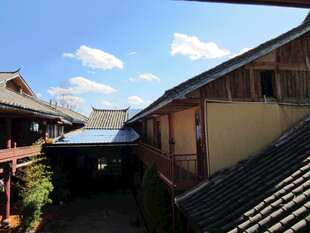 古色古香的传统民居院落