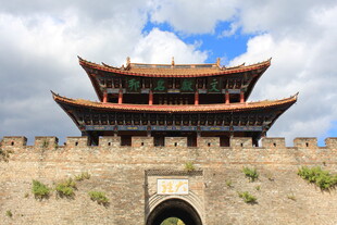 古城楼壮丽景观