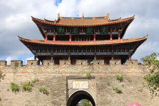 古城楼建筑风貌