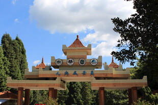 东南亚风格寺庙建筑大门