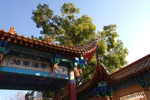 中式古建筑一角