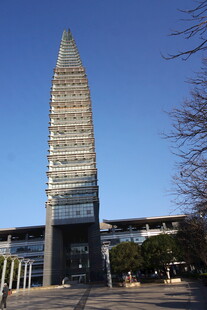 高耸摩天大楼外观展示