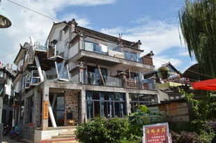 特色多层民居建筑景观