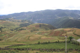 山间田园风光美景