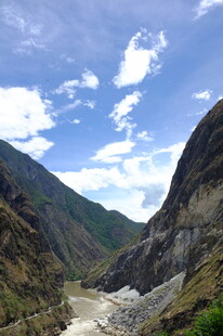 壮丽山谷自然风光