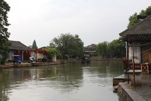 江南水乡河道景致