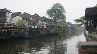 江南水乡河道景致