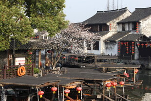 江南水乡古村景致