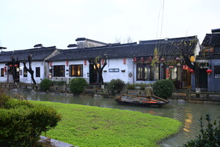 江南水乡庭院景观