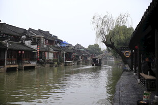 江南水乡河道风景