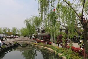 江南水乡小桥流水景致
