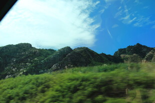 青山蓝天绿意美景