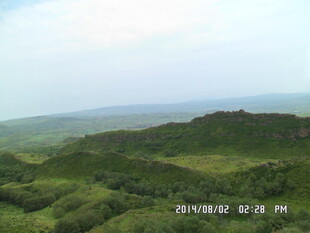 绿色山峦风景