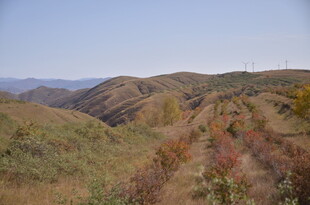 秋日山间风景