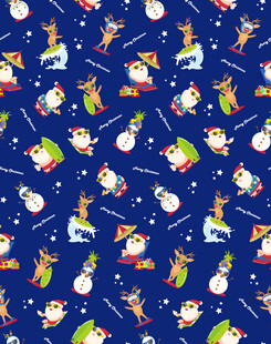 圣诞主题卡通图案背景