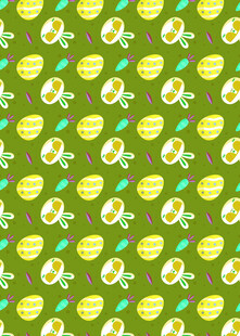 绿色牛油果图案背景