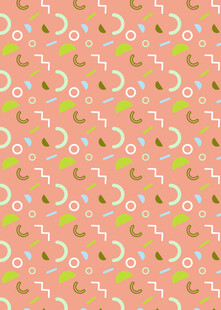 粉色水果图案背景纹理