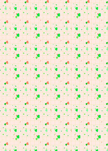 清新花卉图案背景图