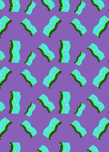 紫色背景的几何图案纹理