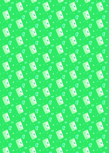 绿色小花图案背景纹理