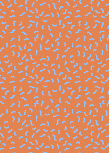 橙色几何图案纹理背景