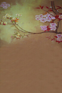 春日繁花间的灵动小鸟