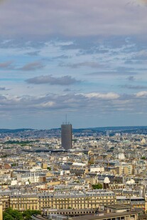 巴黎城市天际线景观