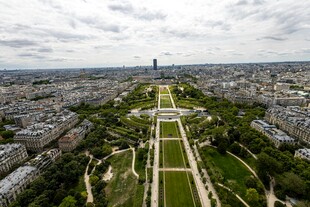 巴黎城市景观俯瞰图