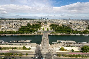 巴黎城市景观俯瞰