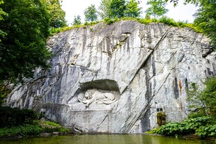 岩石雕刻景 林间自然奇观