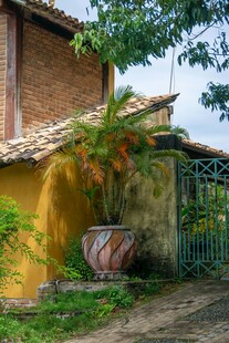 乡村小院的古朴景致