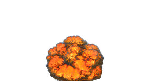 爆炸烟雾免抠素材