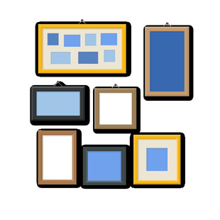 多样相框组合展示