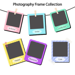 多彩摄影相框集合
