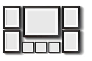 多样相框组合展示