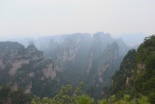 张家界奇峰景色