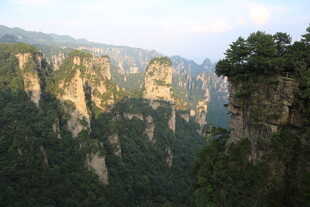 壮丽张家界奇峰景观