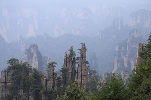 张家界奇峰异石景观