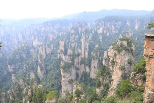 张家界奇峰林立壮丽景观