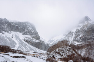 雪山壮丽雪景