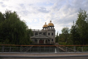 俄罗斯风格教堂建筑景观