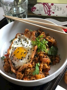 荷包蛋盖饭