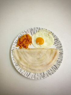 煎蛋薄饼