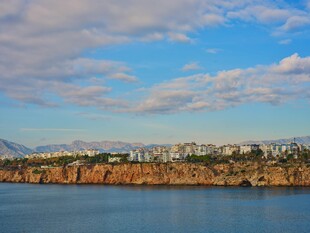 海滨城市美丽风光