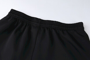 黑色宽松款女士休闲裤