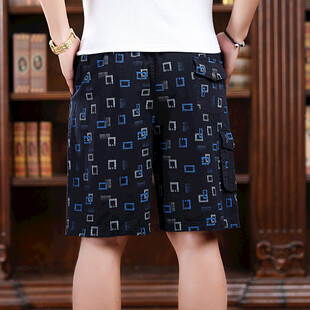 男士个性印花休闲短裤
