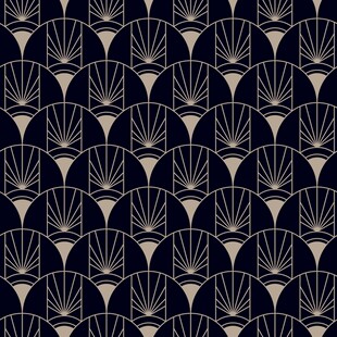 日式扇形几何图案纹理