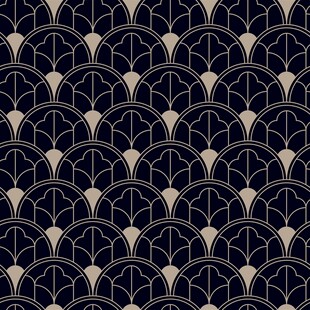 深蓝色几何图案无缝纹理