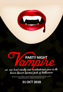 吸血鬼派对之夜海报